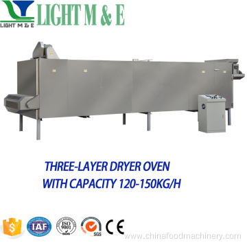 Food Continuous Conveyor Multi Layers Dryer